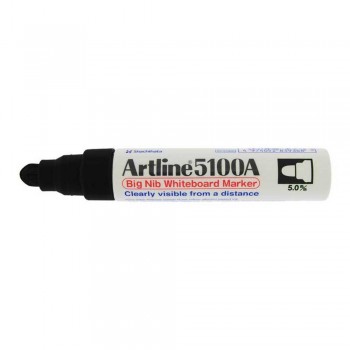 Artline 5100A whiteboard Big nib marker 5mm - Black