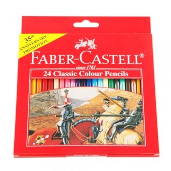 Faber Castell Classic Colouring Pencil-24L (Item No: B05-05) A1R2B192