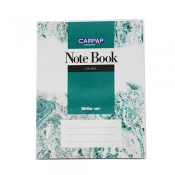 Campap Cw2301 F5 Pvc Cover Note Book 160P (Item No: C02-01) A1R4B116