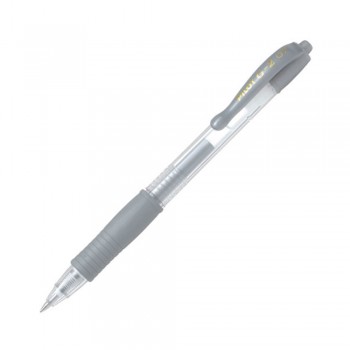 Pilot G2 Grip Gel Ink Pen 0.7mm Silver (BL-G2-7-SI)