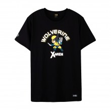 X-Men Wolverine T-Shirt (Black, Size XL)