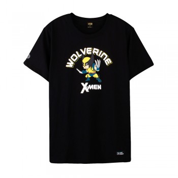 X-Men Wolverine T-Shirt (Black, Size L)