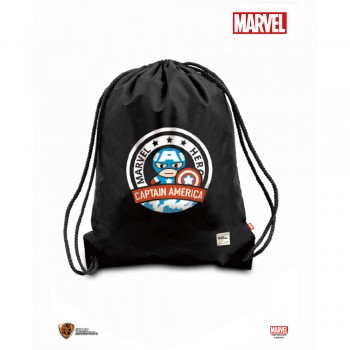 Marvel: Kawaii Cinch Bag - Captain America (MK-CBAG-CA)