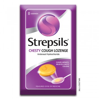 Strepsils Chesty Cough Lozenge 8s